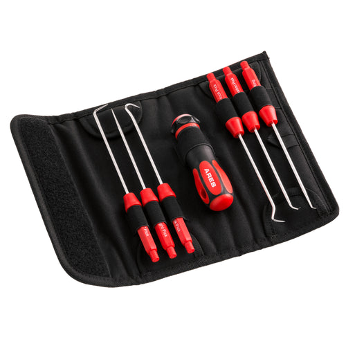 BETHEL 4 Pieces Pick and Hook Set, Mini Pick Set Mechanic Use for Removing  Small Fuses and O Rings, Automotive & Electronic Hand Tools (155 mm)