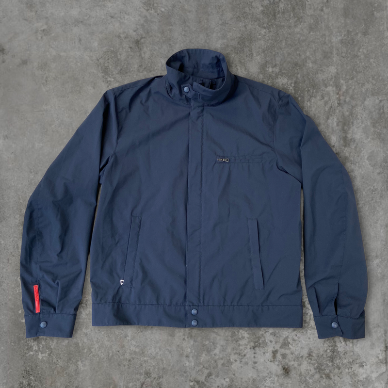 PRADA SPORT NAVY NYLON JACKET - L – BAD MOUTH*