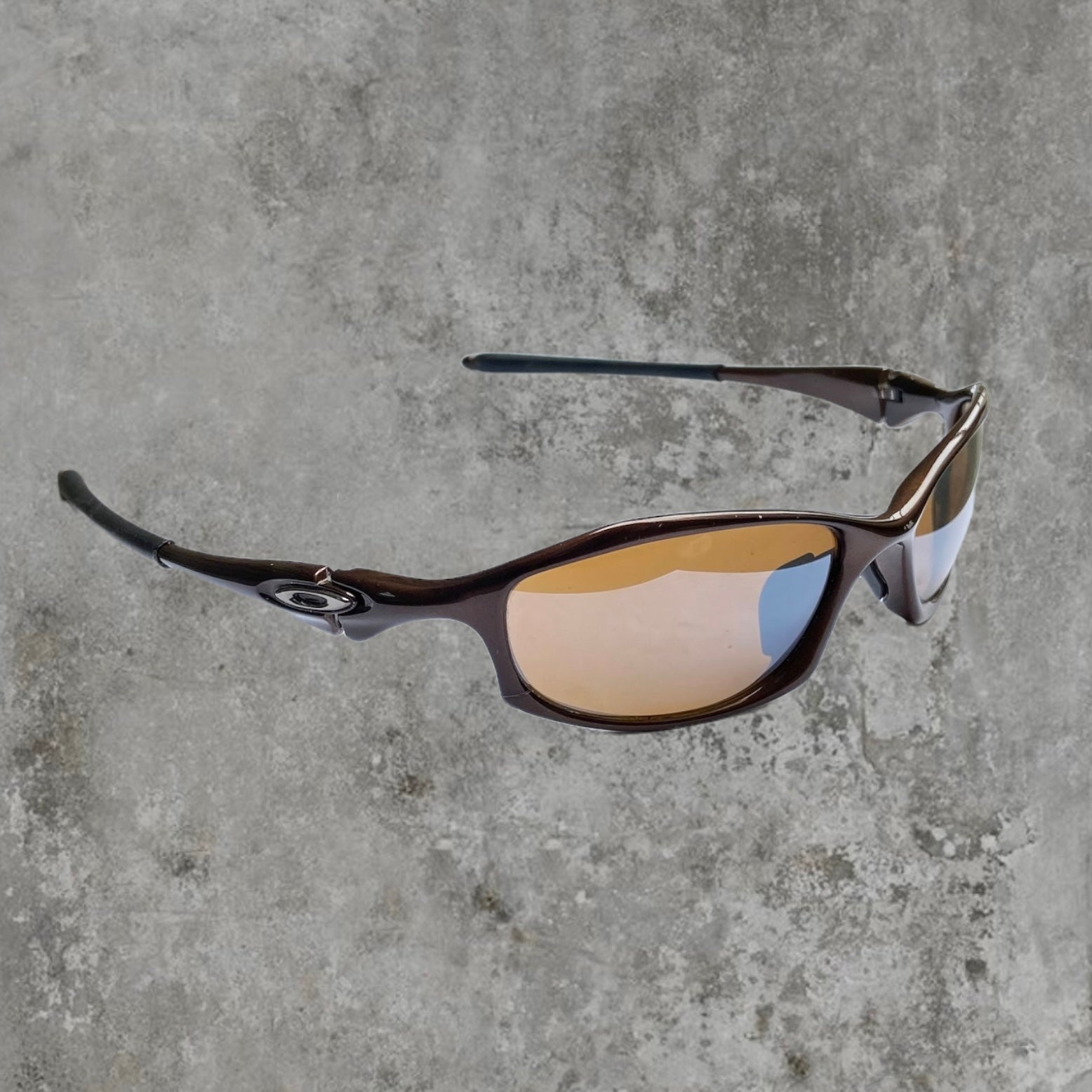 OAKLEY BROWN METAL FRAME POLARISED SUNGLASSES – Fazed by Finn