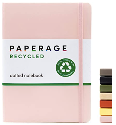 dotted notebook by paperage on amazon
