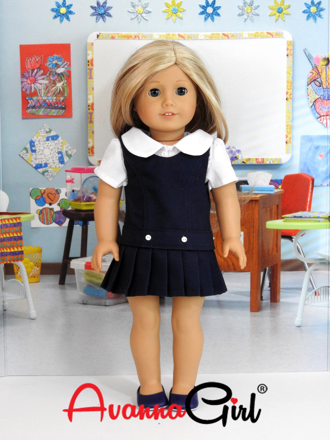 american girl doll uniform