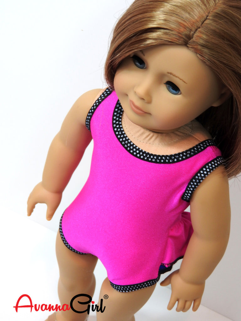 Handmade Retro Swimsuit for American Girl Doll | Avanna Girl
