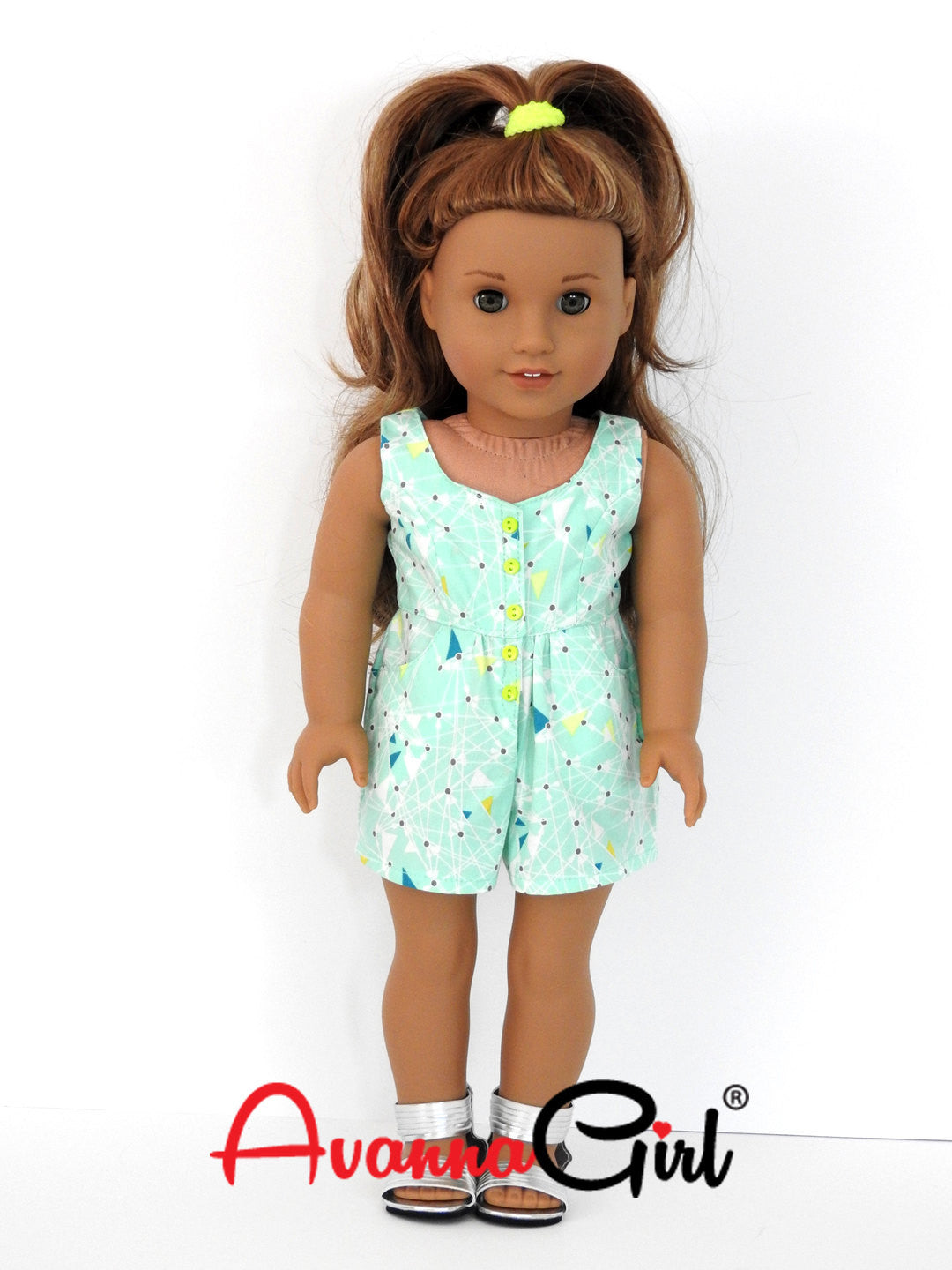 Surfrider Romper for American Girl Doll 