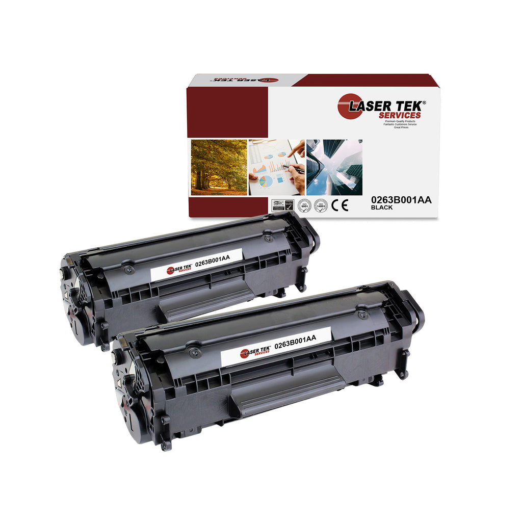 2PK Premium Remanufactured Canon 104 FX-9 FX-10 High Toner Cartridges - Laser Services