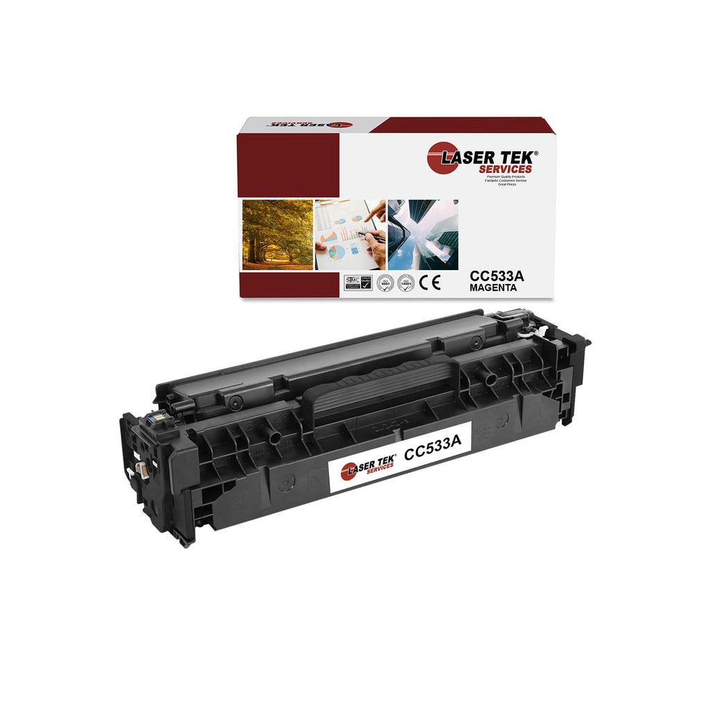 HP Color CC533A CP2025 Magenta Remanufactured Toner Cartridge – Laser Tek Services