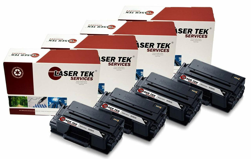 4 Pack Compatible Samsung MLT-D203L High Yield Replacement Toner Cartridges for the Samsung ProXpress M3220ND, M3370FD, SL-M3820DW, SL-M3870FW, SL-M4010ND, SL-M4070FR Laser Tek Services