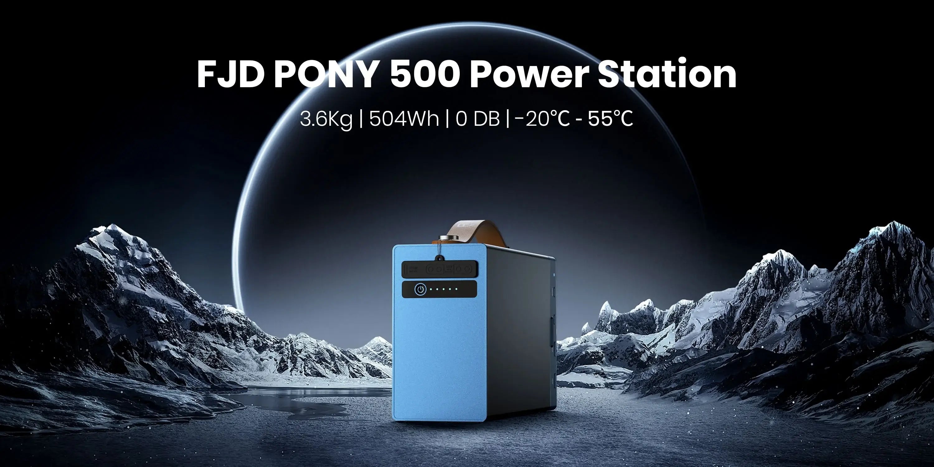 Centrale électrique portable 500W - FJDynamics