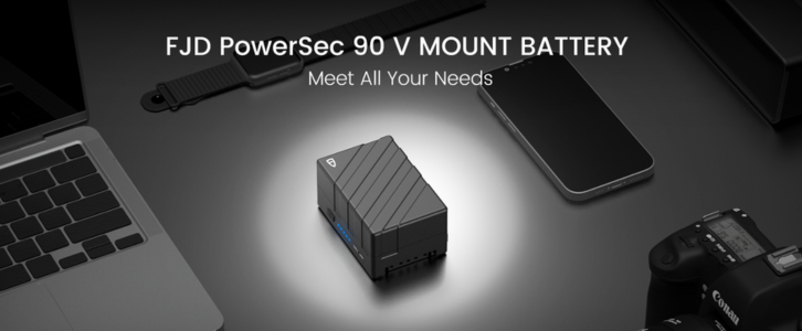 V mount battery