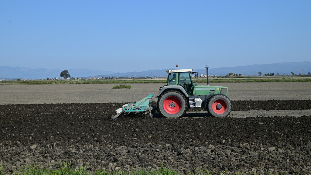 RTK installed in an open field