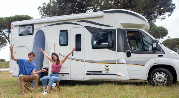 summer RV camping