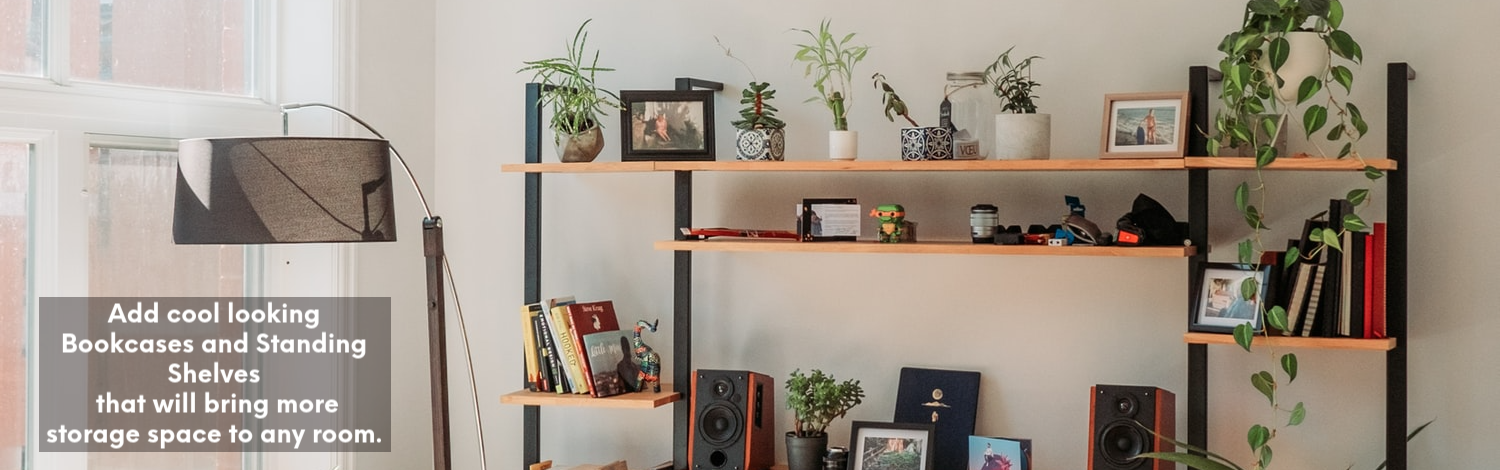Bookcases and Standing Shelves Collection