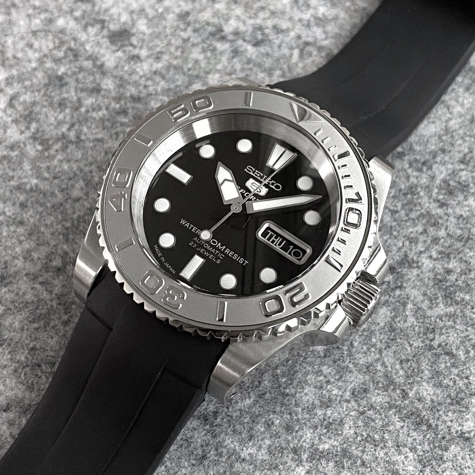 Case - SKX007 Sub - Polished Steel (With Case Back) - DLW WATCHES