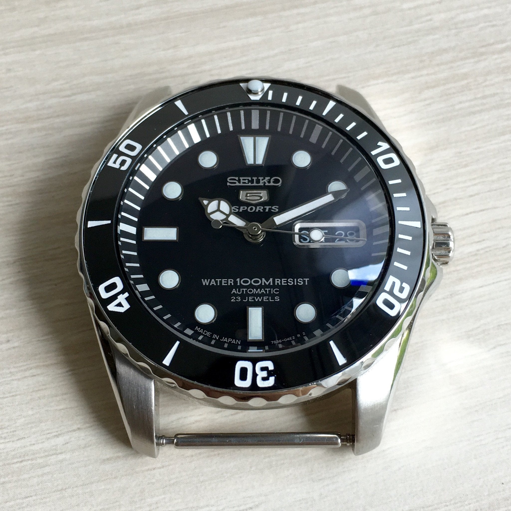 Ceramic Insert - Urchin Black - DLW WATCHES