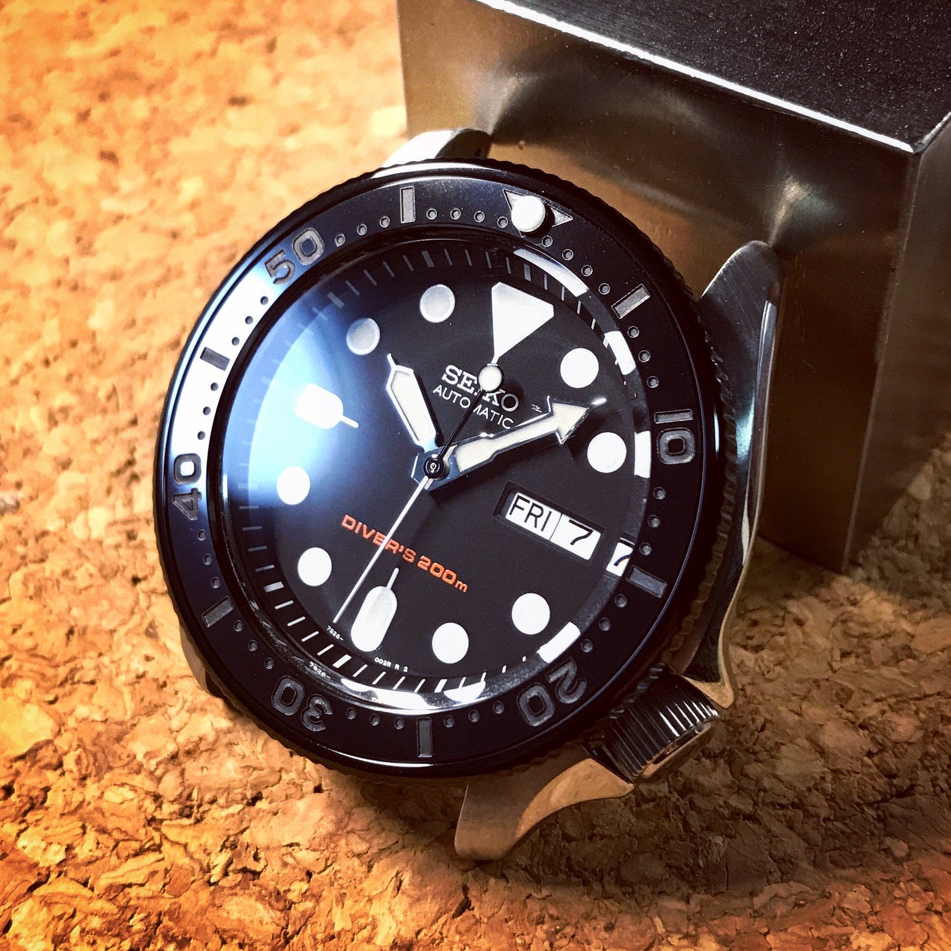 Ceramic Insert - SKX Stealth - DLW WATCHES