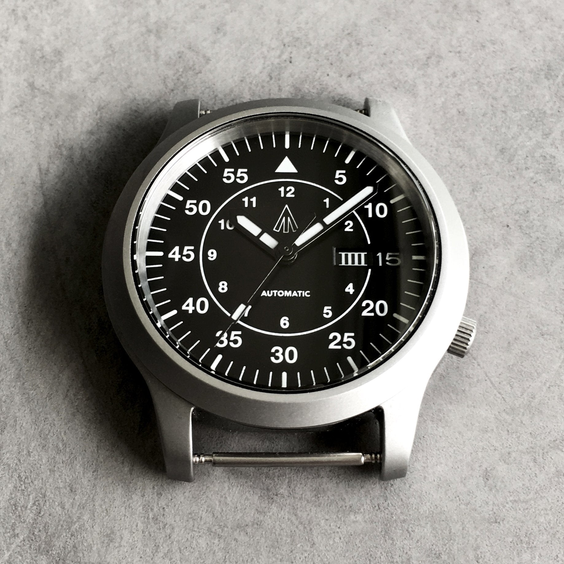 Dial - Mil Spec - Black - Day Date - DLW WATCHES