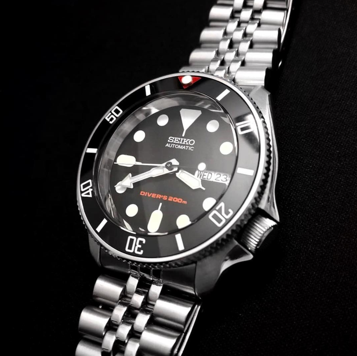 Bezel - SKX007/SRPD Coin Edge - Polished Steel - DLW WATCHES