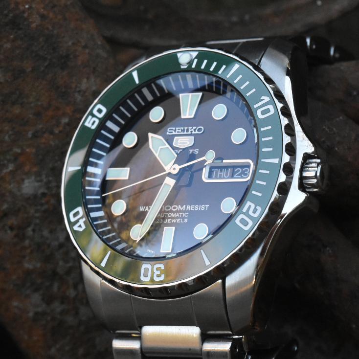 Ceramic Insert - Urchin Green - DLW WATCHES