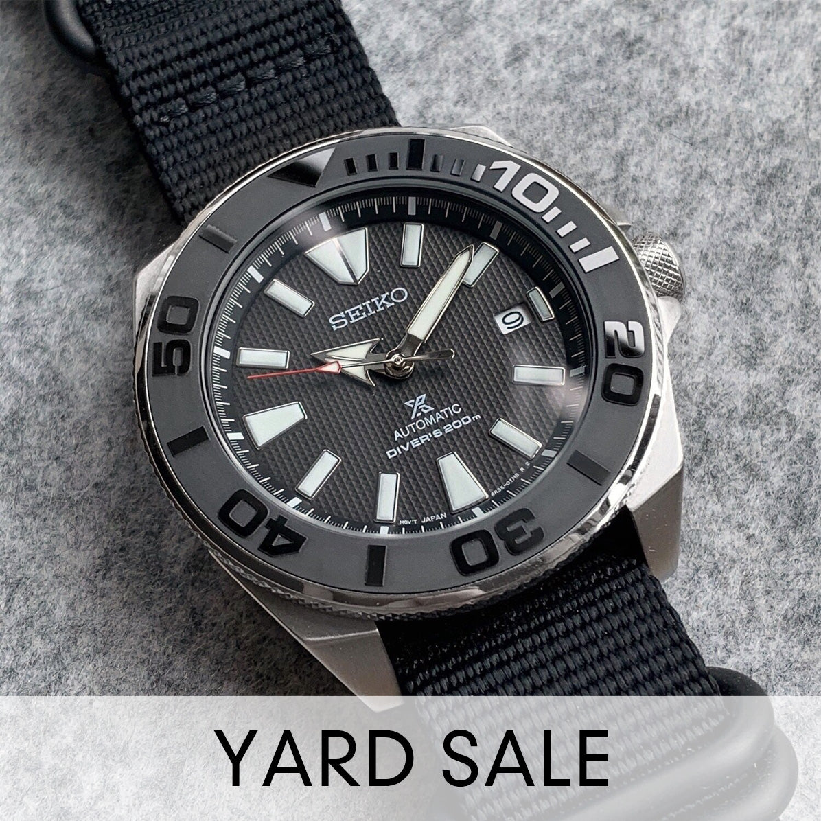 YARD SALE - Ceramic Insert - Samurai Yacht Master Black - DLW WATCHES