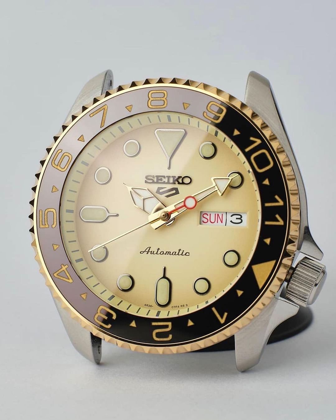 Bezel - SKX007/SRPD Deep Sea - Polished PVD Gold - DLW WATCHES