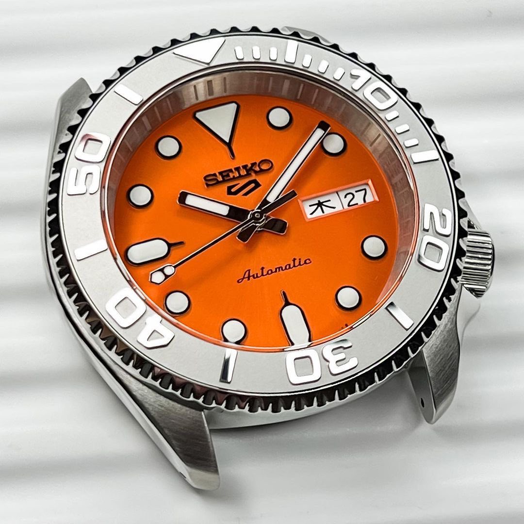 Bezel - SKX007/SRPD Deep Sea - Polished Steel - DLW WATCHES