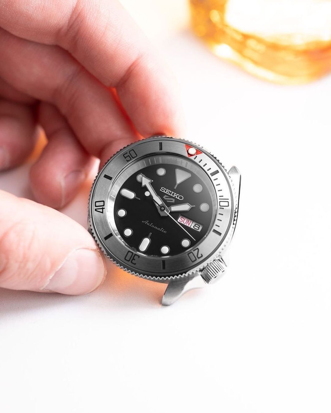 Sapphire Double Dome - No Bevel Edge - SKX007/SRPD - DLW WATCHES