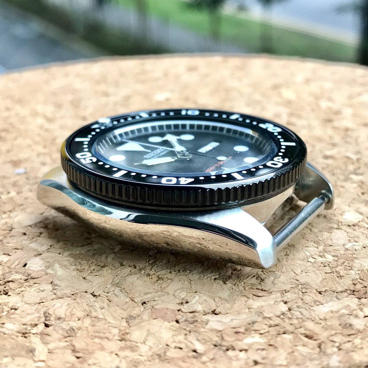 Bezel - SKX007/SRPD Coin Edge - Polished PVD Black - DLW WATCHES