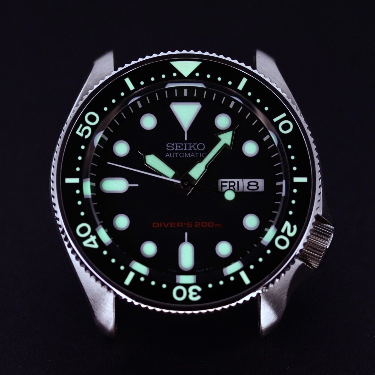 Top 62+ imagen seiko lumed bezel