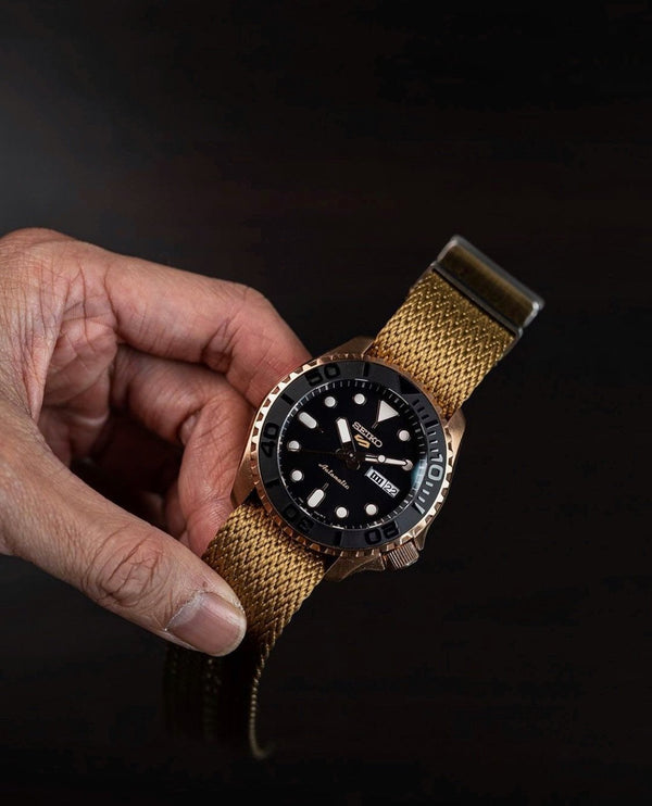 Bezel - SKX007/SRPD LX - Brushed PVD Rose Gold - DLW WATCHES