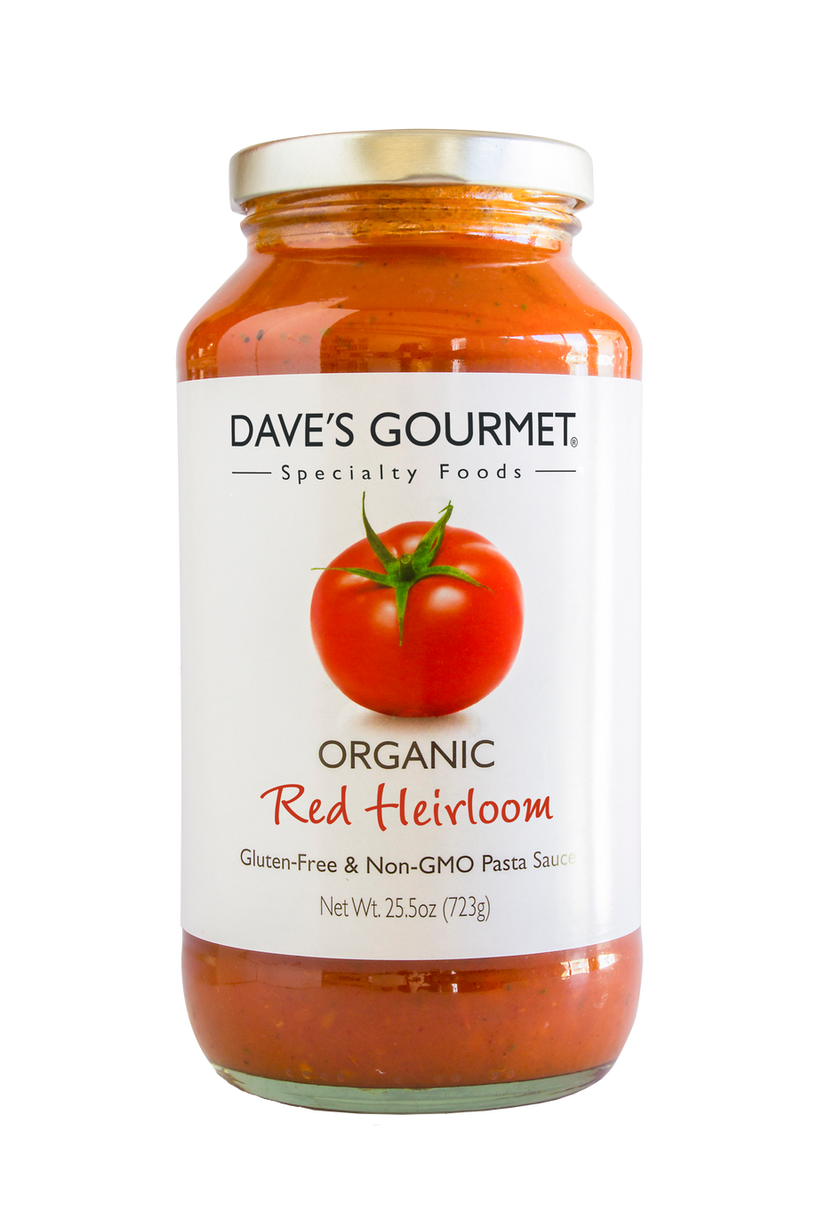 Organic Red Heirloom Pasta Sauce – DavesGourmet