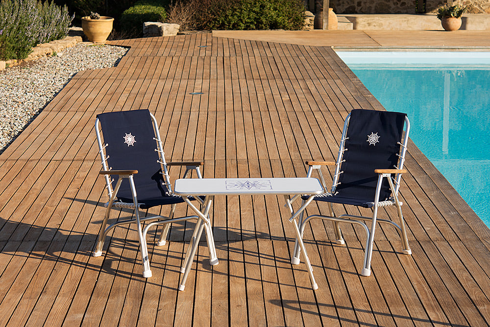 forma marine high back deck chair