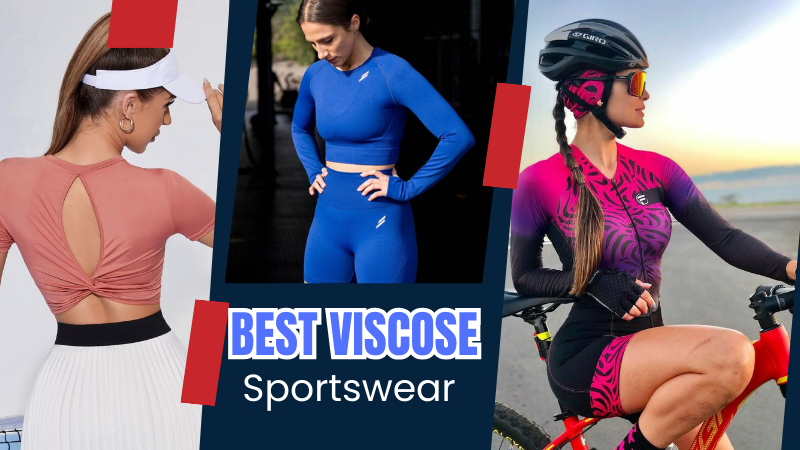 Viscose-based sportswear
