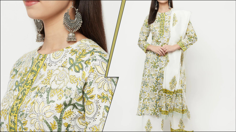 Floral Cotton Printed Salwar Suits