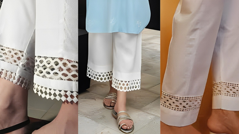 The Poncha Style with Samosa Lace