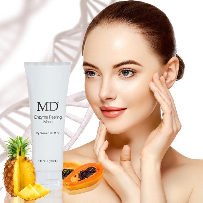 MD® Beauty Essentials Bundle - Vitamin C Serum - Flawless Factor BB Cream - Enzyme Mask