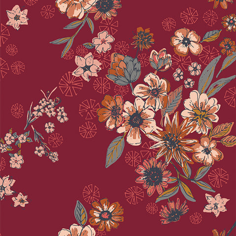 Large scale floral from Kindred by Art Gallery Fabrics