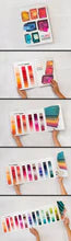 6 fold color card from art gallery fabrics at globalfibershop.com