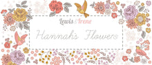 Load image into Gallery viewer, Hannah&#39;s Flowers | Hannah&#39;s flower on cream
