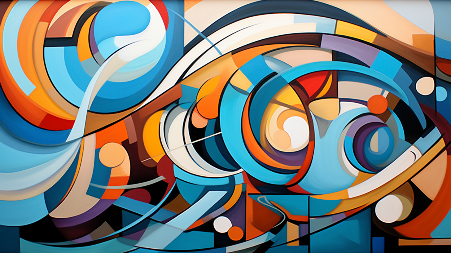 Abstrakte Expressionismus-Wandkunst