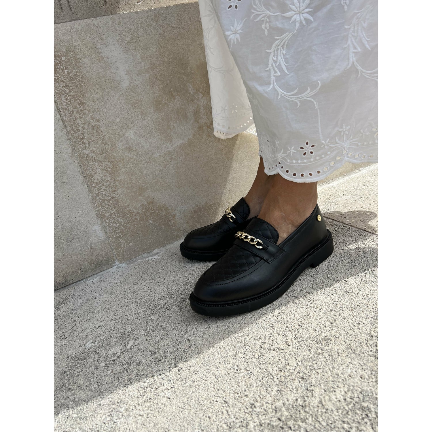 Copenhagen Shoes KAYLIEE LOAFER BLACK – Butik Mallie