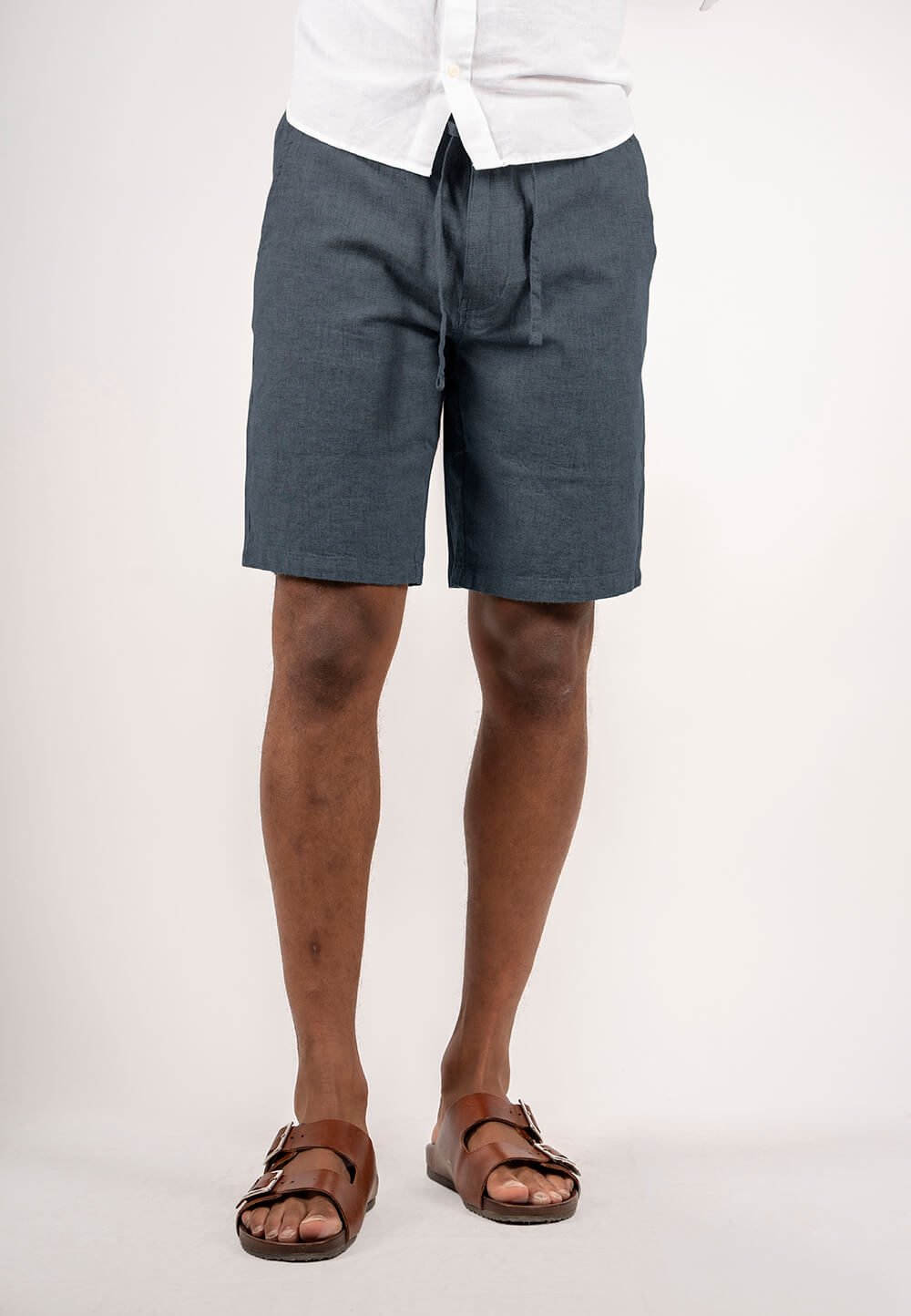 Billede af Pre End - Juno hørshorts I navy