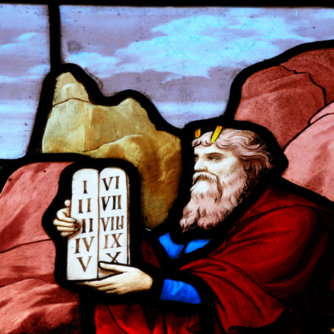 moise et les 10 commandements