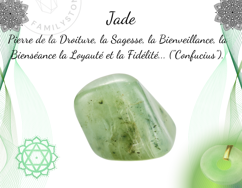 Image de Jade, pierre naturelle de couleur verte