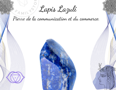 Lapis lazuli pierre de la communication et du commerce