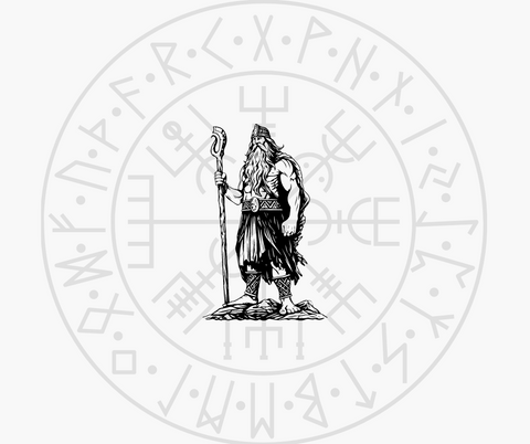 Odin et les runes