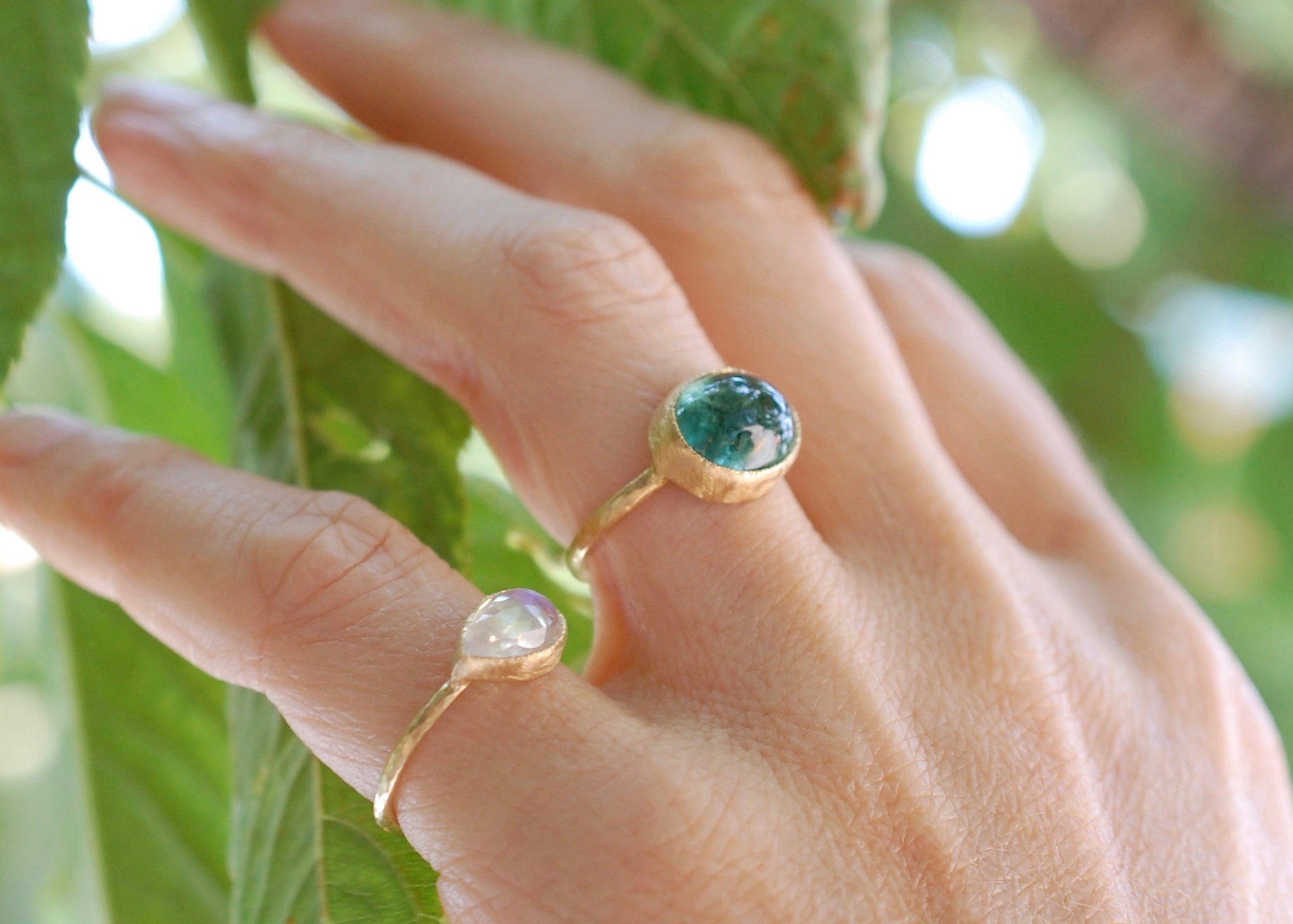 Yasuko Azuma Green Tourmaline Ring