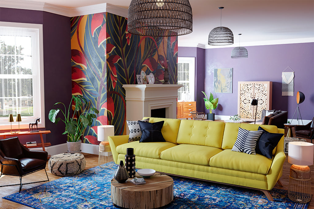 Boho living room by Kortney Wilson