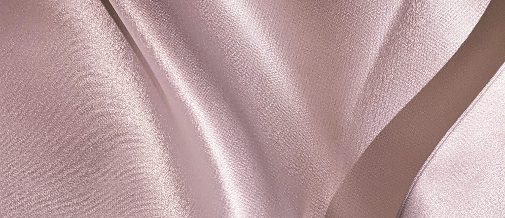 Pink silk fabric