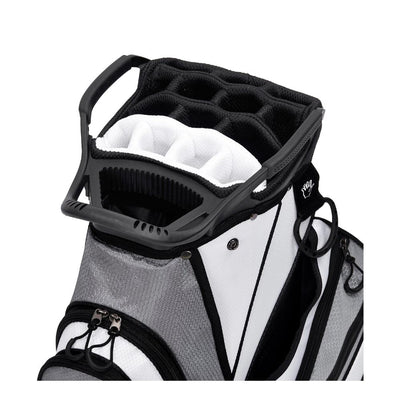 Askecho Golf Cart Bag With 15 Way Full Length Top WINNER 2.0 / White