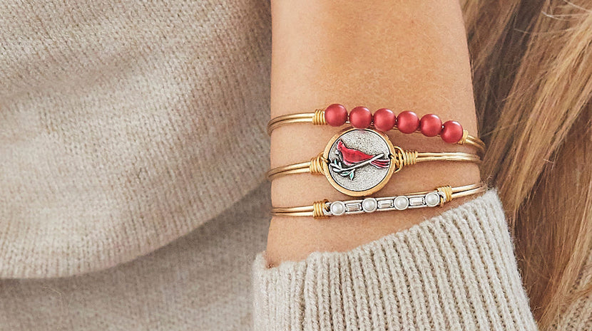 cardinal bangle bracelet