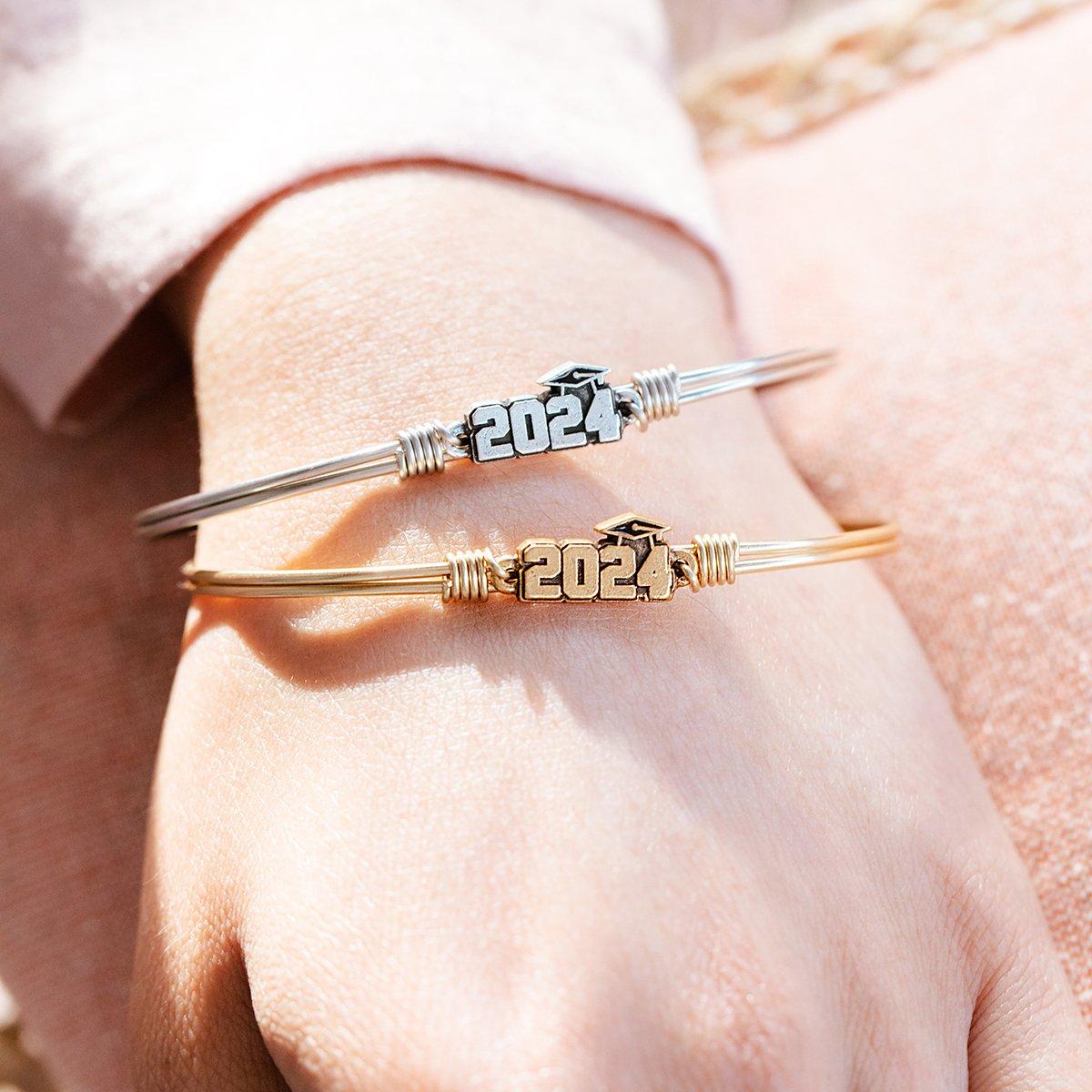 2024 Graduation Bangle Bracelet Luca + Danni